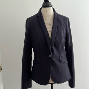 NWOT The Limited Navy Suit Blazer Size 10